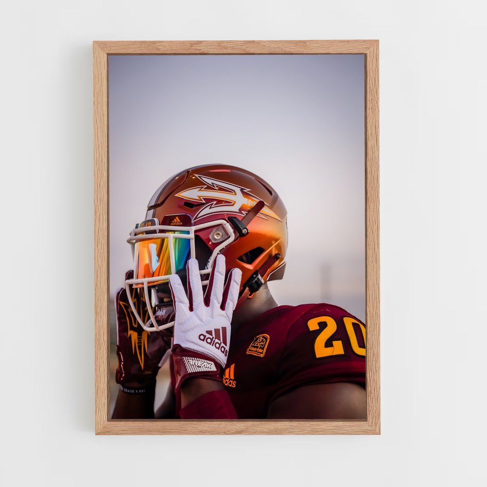Poster Arizona de state – affiche Baseball (vue 4)
